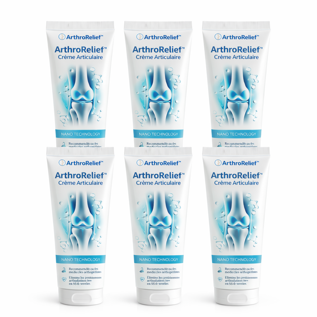 ArthroRelief™ Crème Articulaire | Soulage les douleurs du genou et des articulations jusqu’à 87 % en 24 heures !
