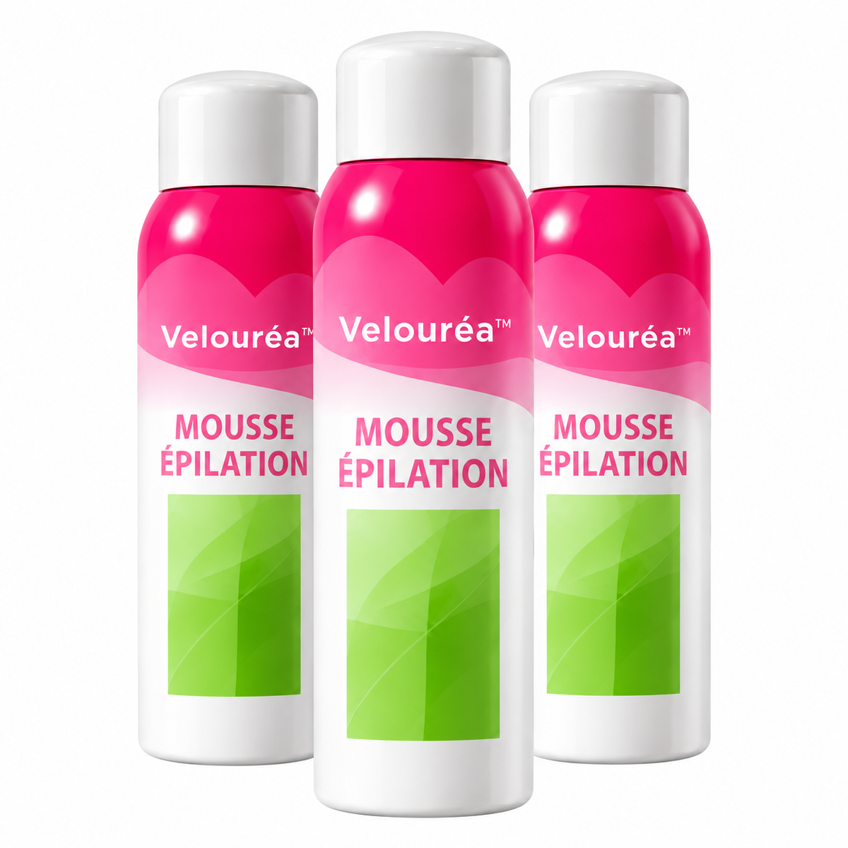 Velouréa™ Mousse Épilation | Éliminez 100 % des poils en 3 minutes, sans douleur ni repousse pendant 21 jours!