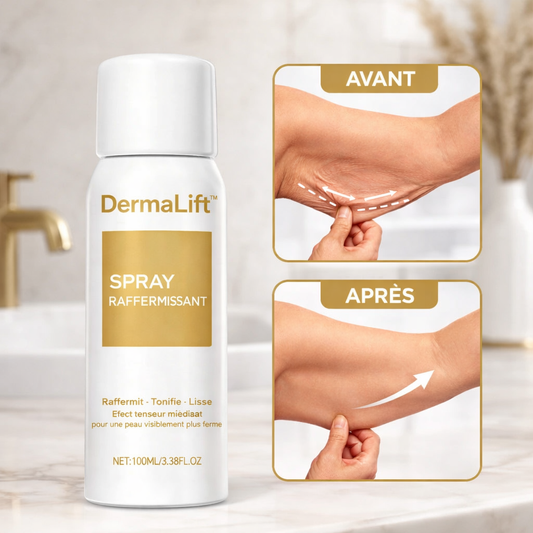 DermaLift™ Spray Raffermissant | Raffermit et retend jusqu’à 98 % de peau relâchée en 24 heures !