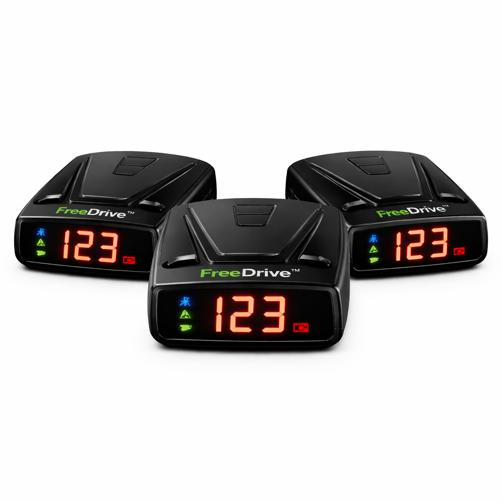 FreeDrive™ Détecteur de Radars Haute Précision | Évitez les amendes et reprenez le contrôle total au volant !