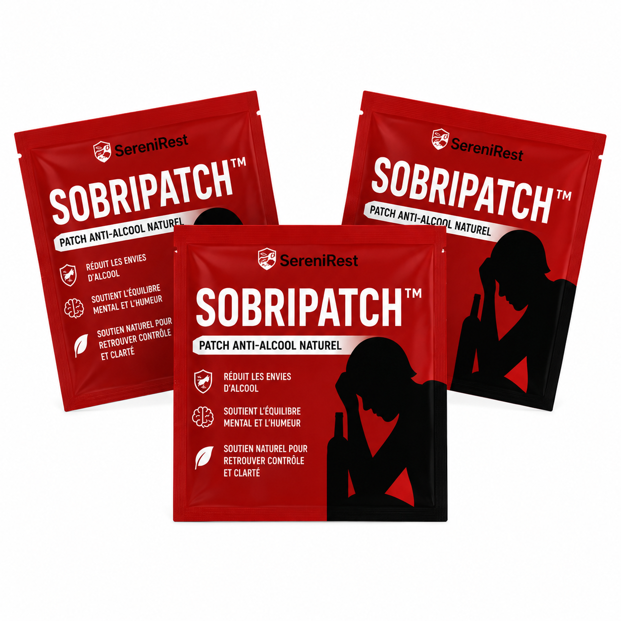 SobriPatch™ Patch Anti-Alcool | Stoppez les envies et reprenez le contrôle en 7 jours !