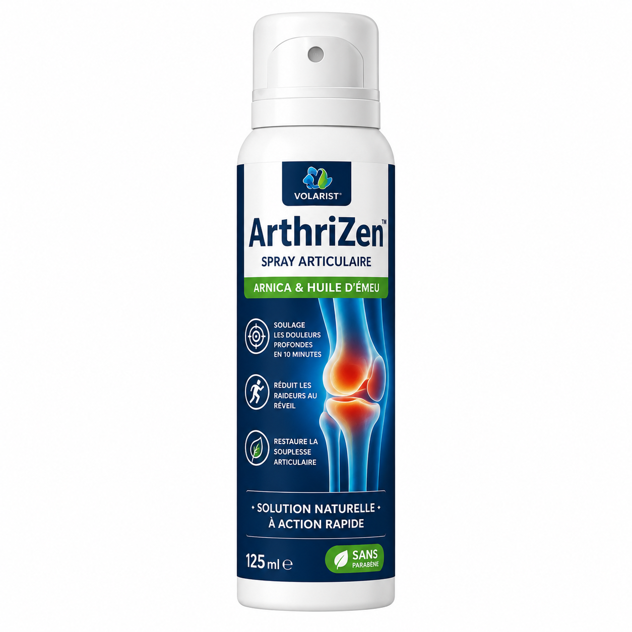ArthriZen™ Spray Articulaire Arnica & Huile d’Émeu | Soulage les douleurs profondes et répare vos articulations en 10 minutes!