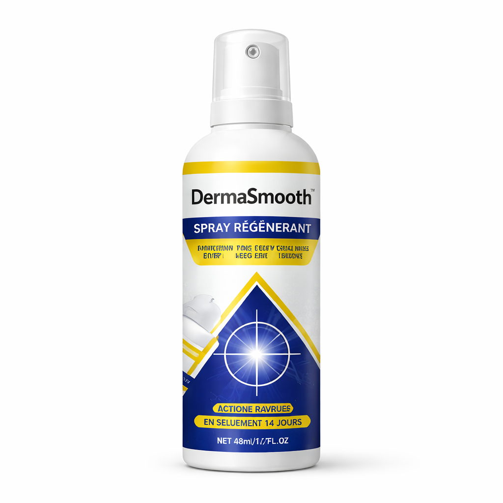 DermaSmooth™ Spray Régénérant | Éliminez boutons, bosses et peau rugueuse en 3 minutes !
