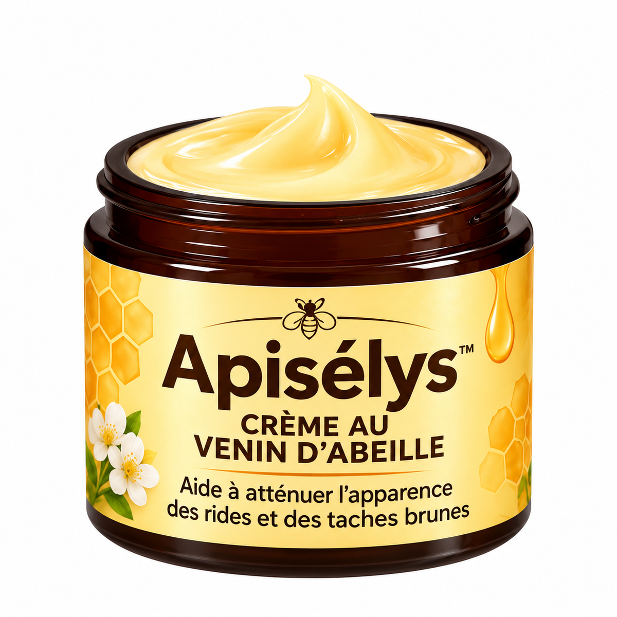 Apisélys™ Crème au Venin d’Abeille | Élimine rides et taches en 3 minutes – approuvé par les dermatologues!