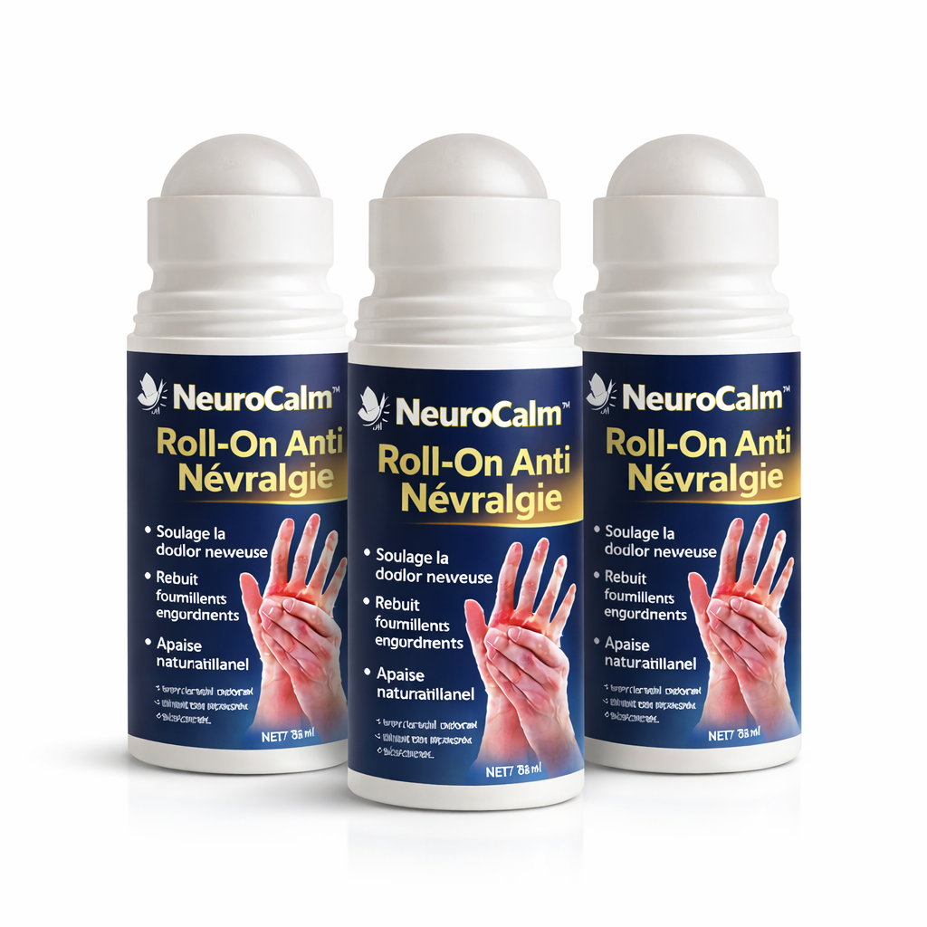 NeuroCalm™ Roll-On Anti-Névralgie | Stoppez les douleurs nerveuses en 24h chrono !