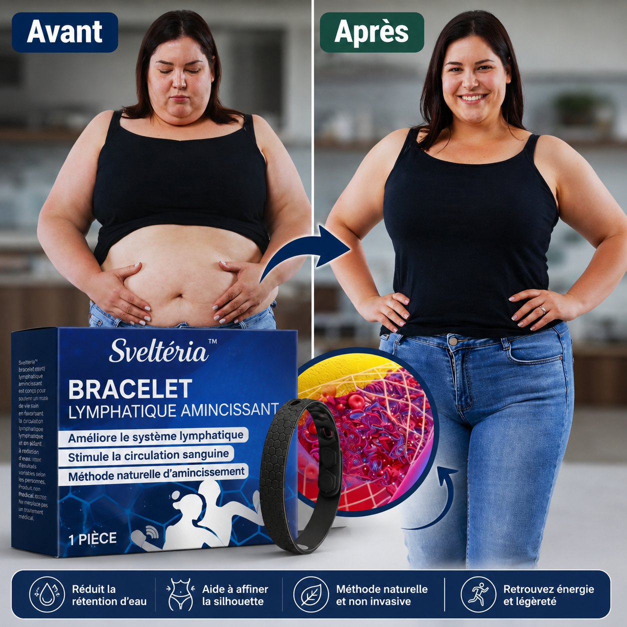 Sveltéria™ Bracelet Minceur | Perdez jusqu’à 10 kg en seulement 3 semaines !