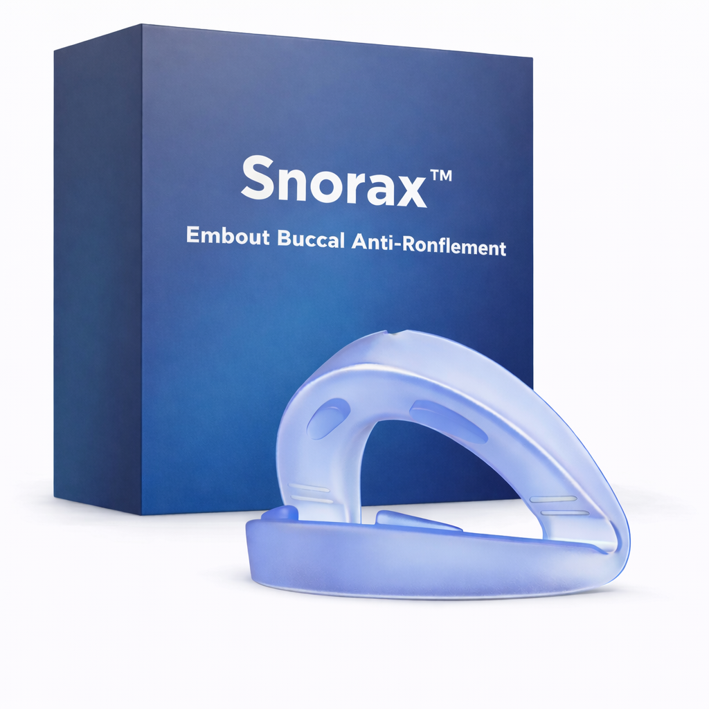 Snorax™ Protège-dents Anti-Ronflement | Retrouvez des nuits silencieuses en 3 minutes !