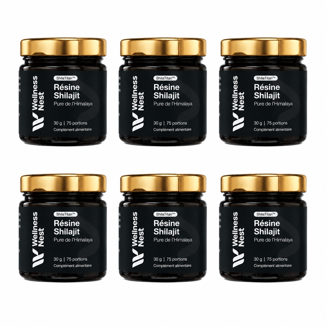 ShilaTitan™ Résine Shilajit Pure de l’Himalaya | Boostez énergie, testostérone et puissance masculine dès les premières semaines !