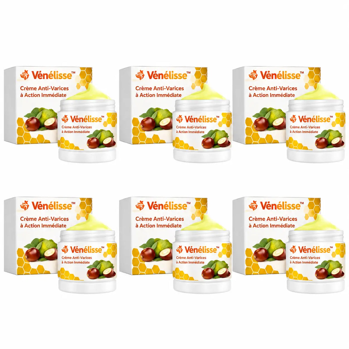 Vénélisse™ Crème Anti-Varices à Action Immédiate | Faites disparaître vos varices en 3 minutes !