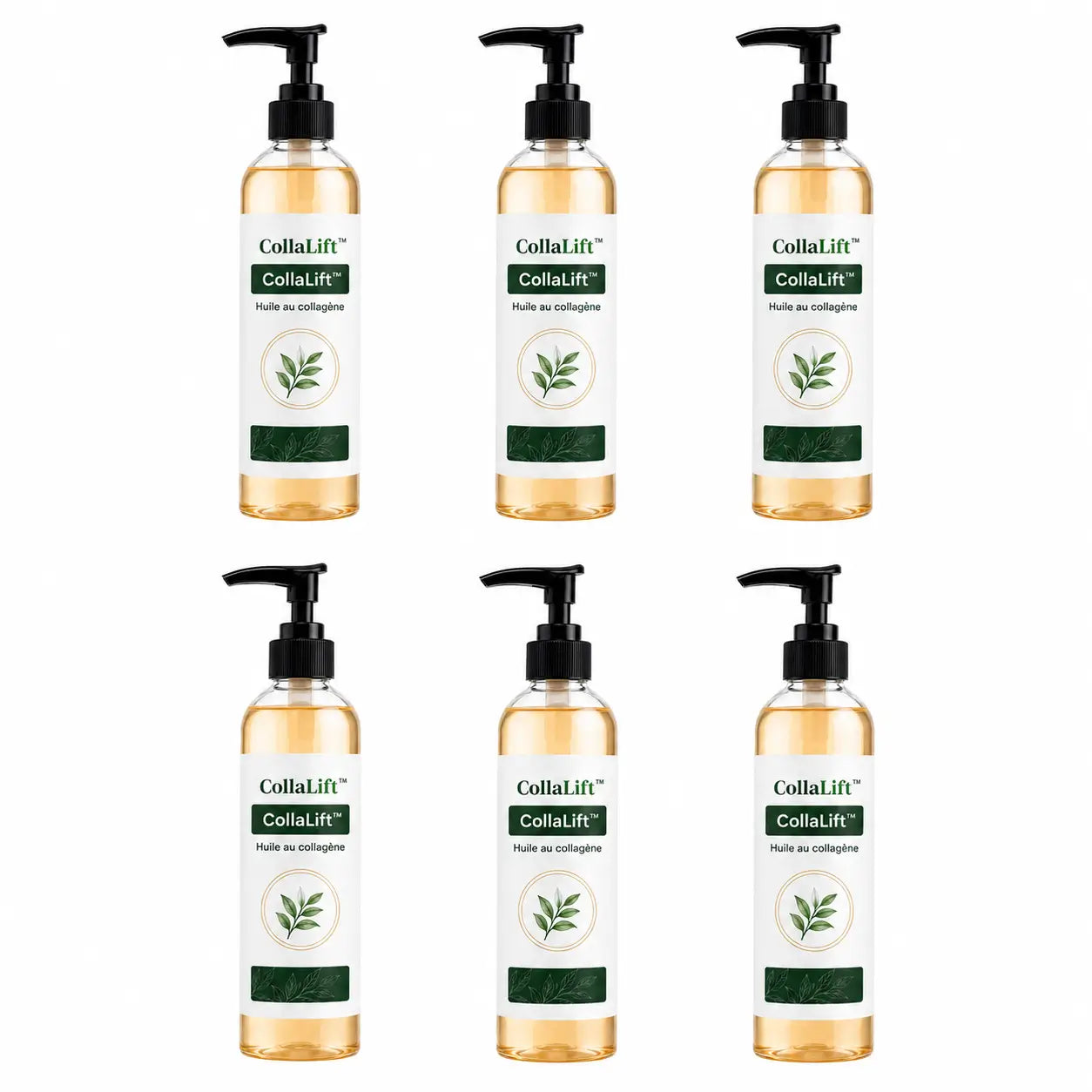 CollaLift™ Huile au collagène | Raffermit et lifte la peau relâchée jusqu’à 98 % en 24 heures !
