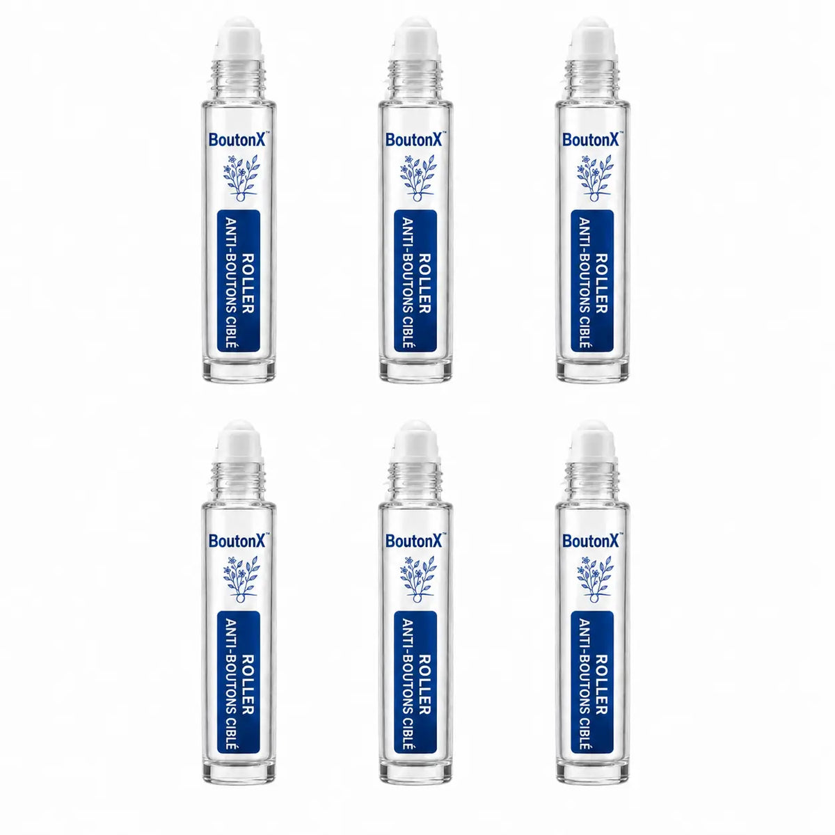 BoutonX™ Roller Anti-Boutons Ciblé | Supprime les boutons visibles et retrouvez une peau nette sans rendez-vous dermatologue !