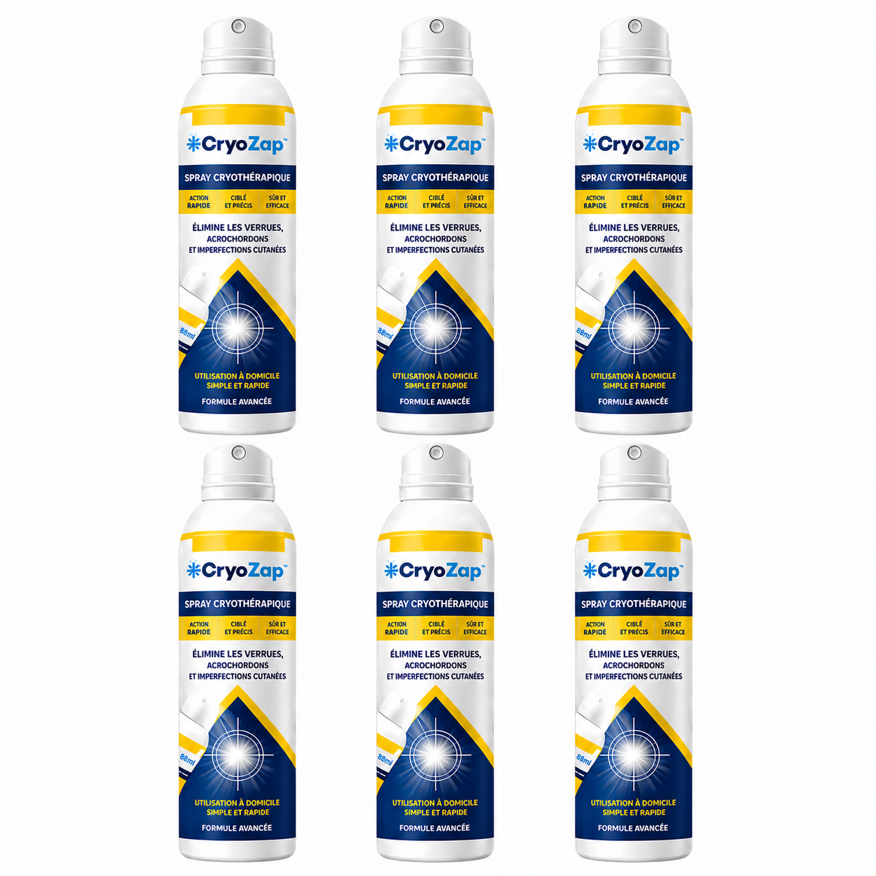 CryoZap™ Spray Cryothérapique | Éradiquez 98% de vos verrues et acrochordons en seulement 7 jours !