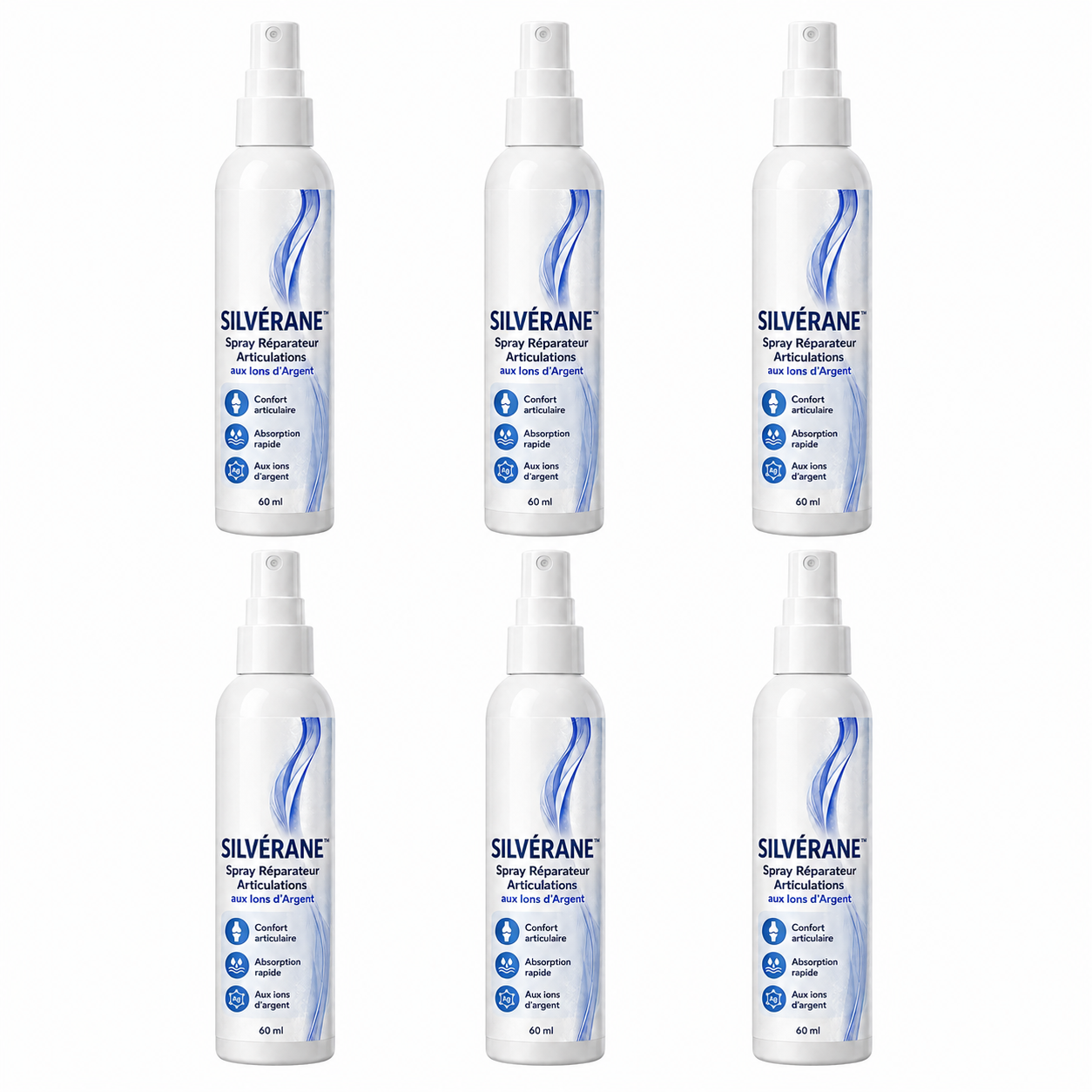 Silvérane™ Spray Réparateur Articulations aux Ions d’Argent | Réparez les articulations et stoppez la douleur en 3 minutes !