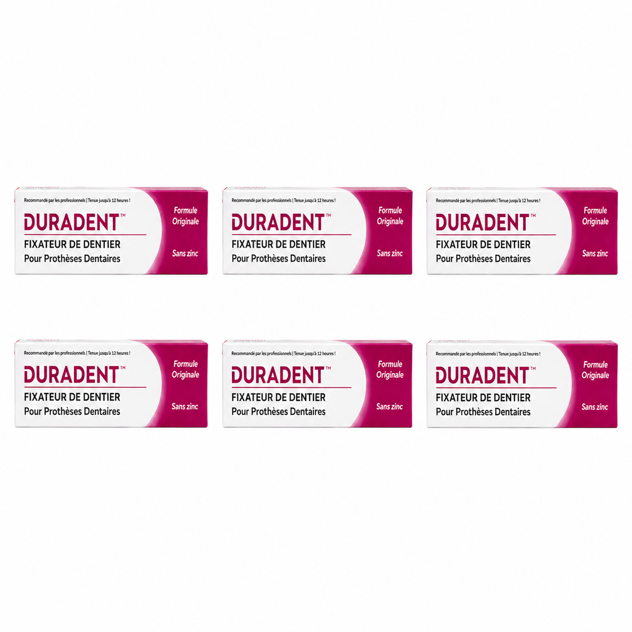DuraDent™ Fixateur de Dentier | Fixez votre prothèse comme du roc jusqu'à 4 jours d'affilée !