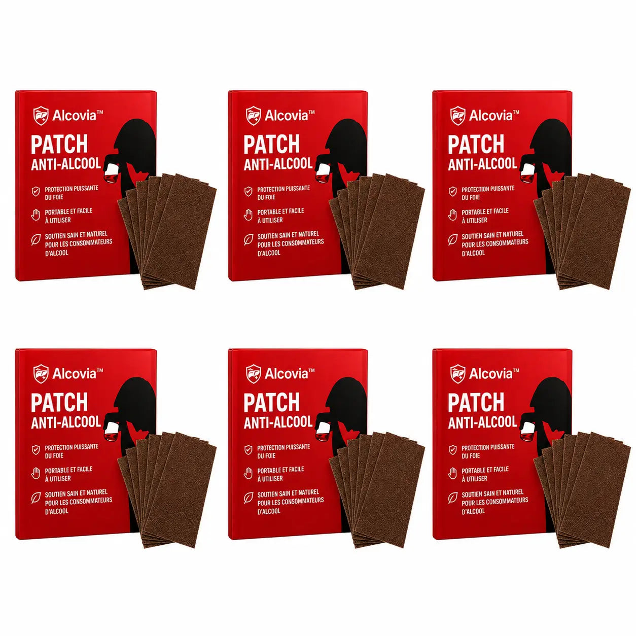 Alcovia™ Patch Anti-Alcool | Stoppez les envies et reprenez le contrôle en 7 jours !