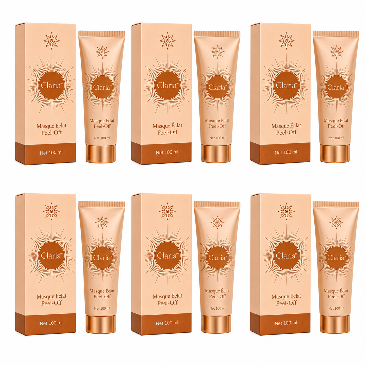 Claria™ Masque Éclat Peel-Off | Efface les taches brunes et l’hyperpigmentation en 7 jours!