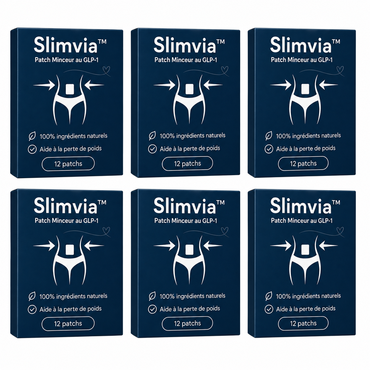 Slimvia™ Patch Minceur au GLP-1 | Perdez jusqu’à 4,3 kilos de graisse en 5 jours!