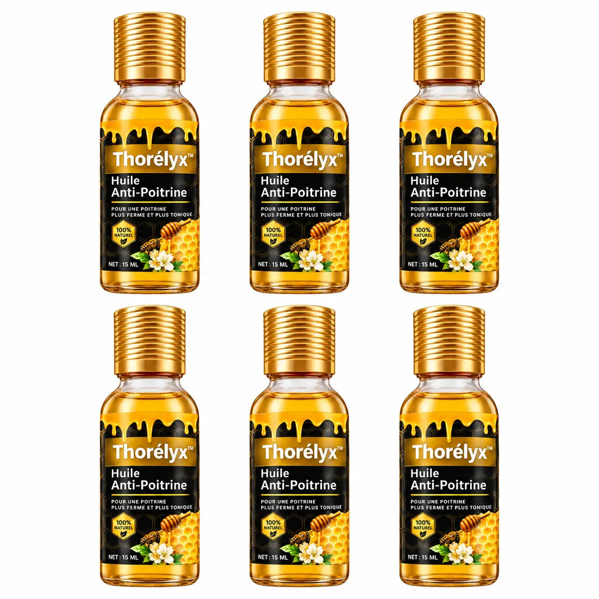 Thorélyx™ Huile Anti-Poitrine | Réduit la Poitrine chez les Hommes en 7 Jours, Sans Chirurgie!