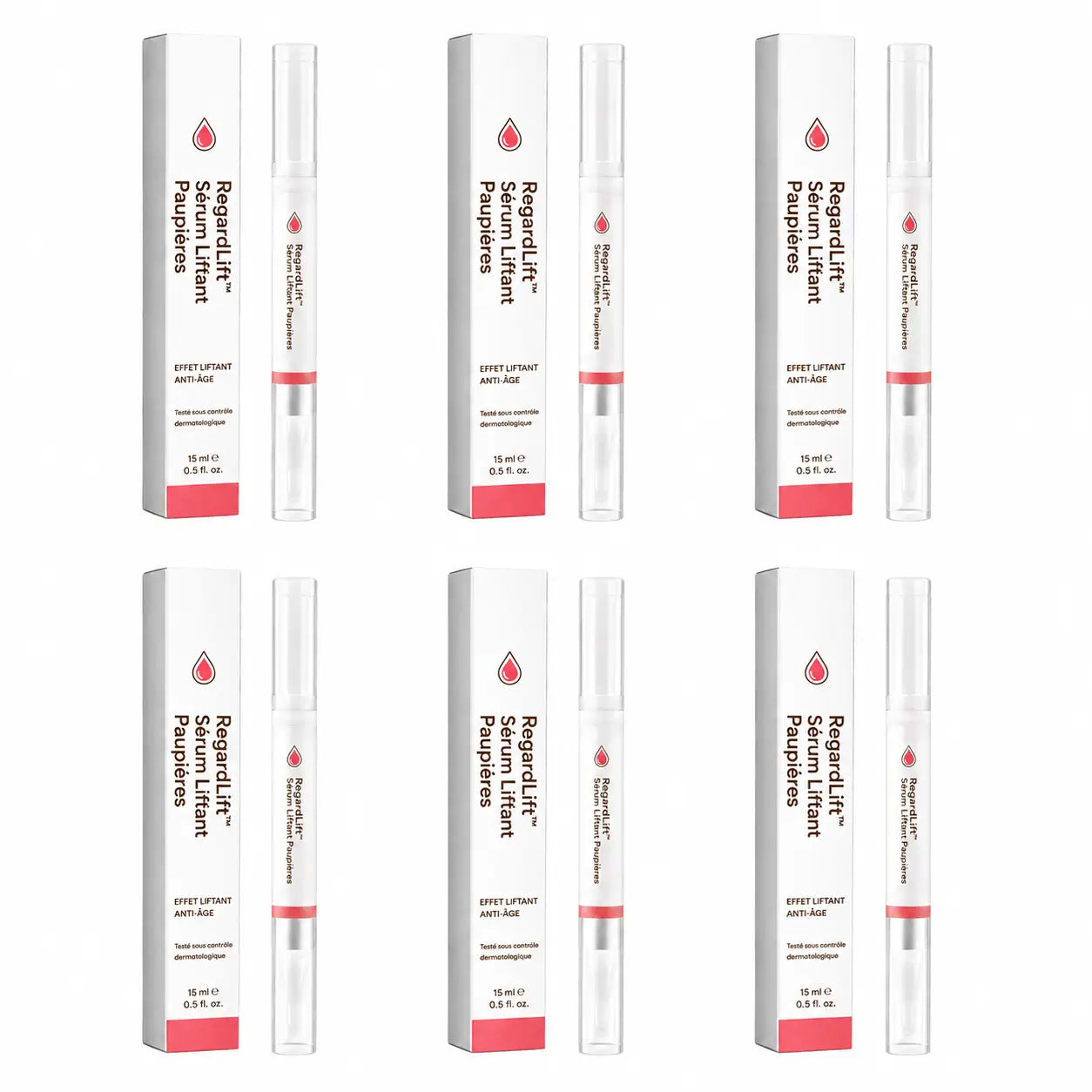 RegardLift™ Sérum Liftant Paupières | Soutenez un regard plus frais et plus ouvert, sans ruban adhésif ni intervention !