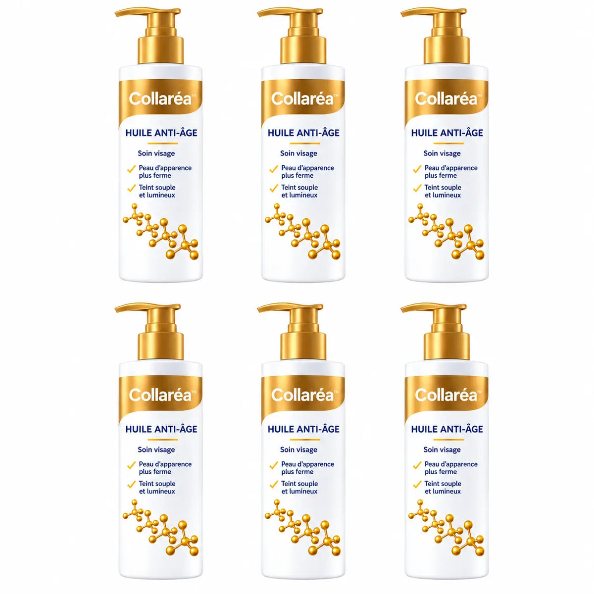 Collaréa™ Huile Anti-Âge | Lifte votre peau et élimine le relâchement jusqu’à 98 % en seulement 24 heures !
