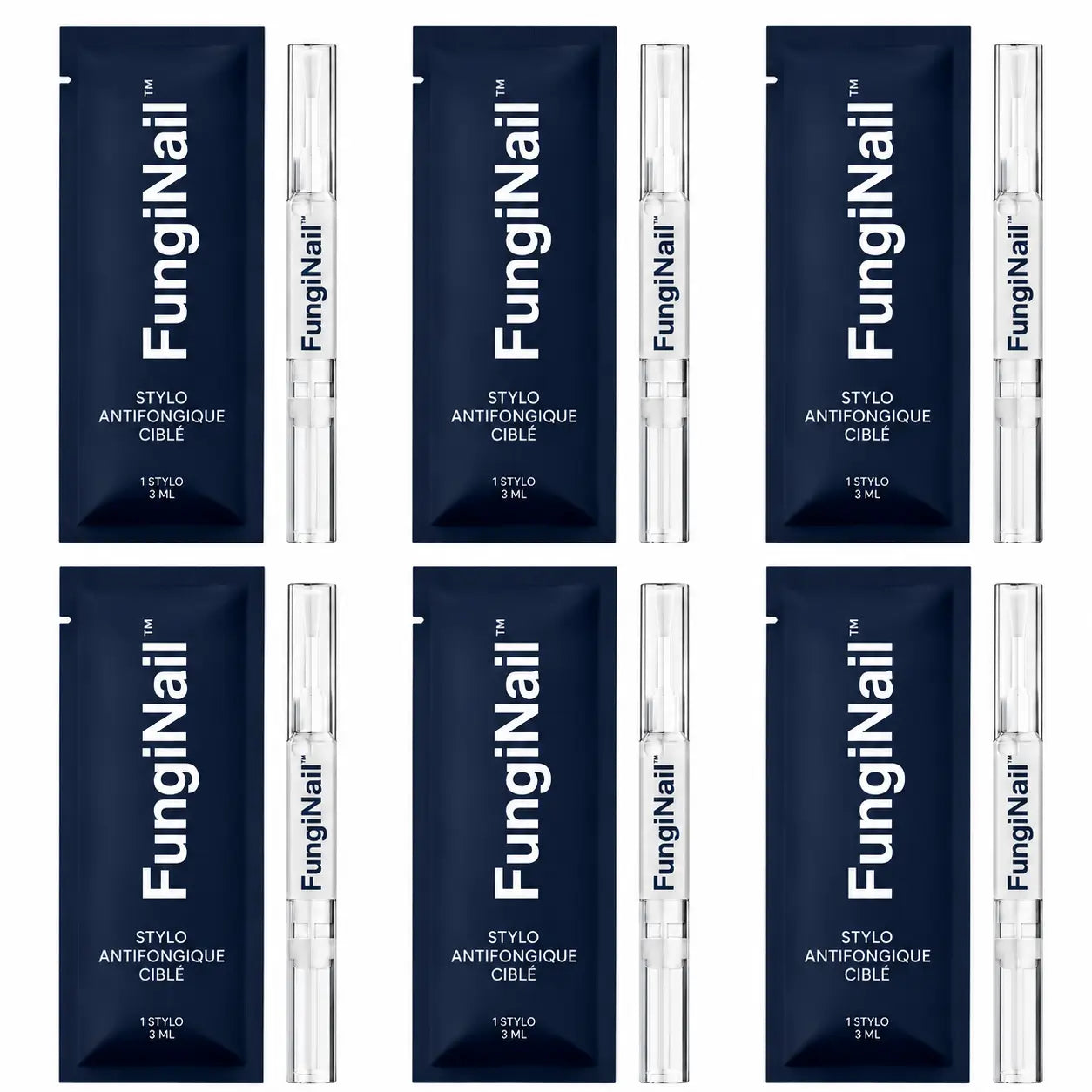 FungiNail™ Stylo Antifongique Ciblé | Dites adieu aux ongles jaunes et épais en 14 jours !