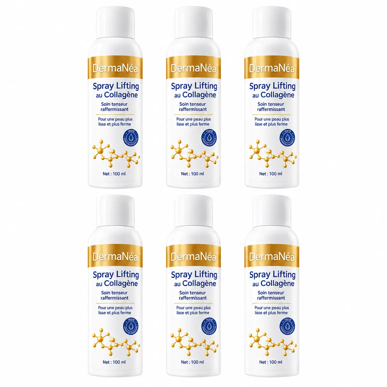 DermaNéa™ Spray Lifting au Collagène | Retendez une peau relâchée en 24 heures chrono !