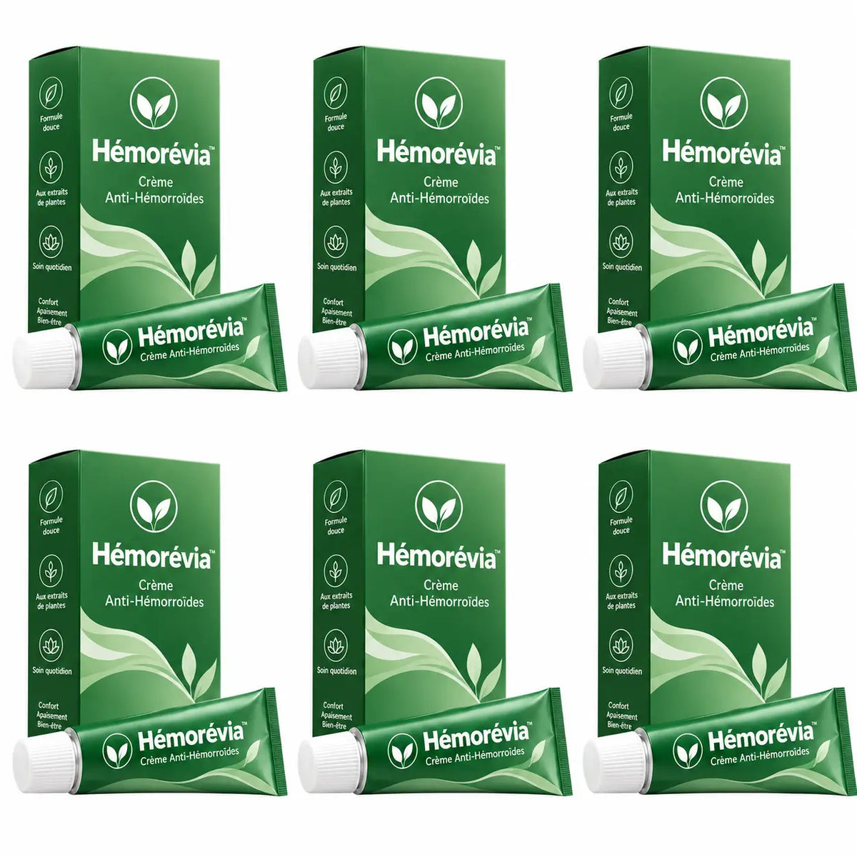 Hémorévia™ Crème Anti-Hémorroïdes | Traite 99% des hémorroïdes dès la première application !
