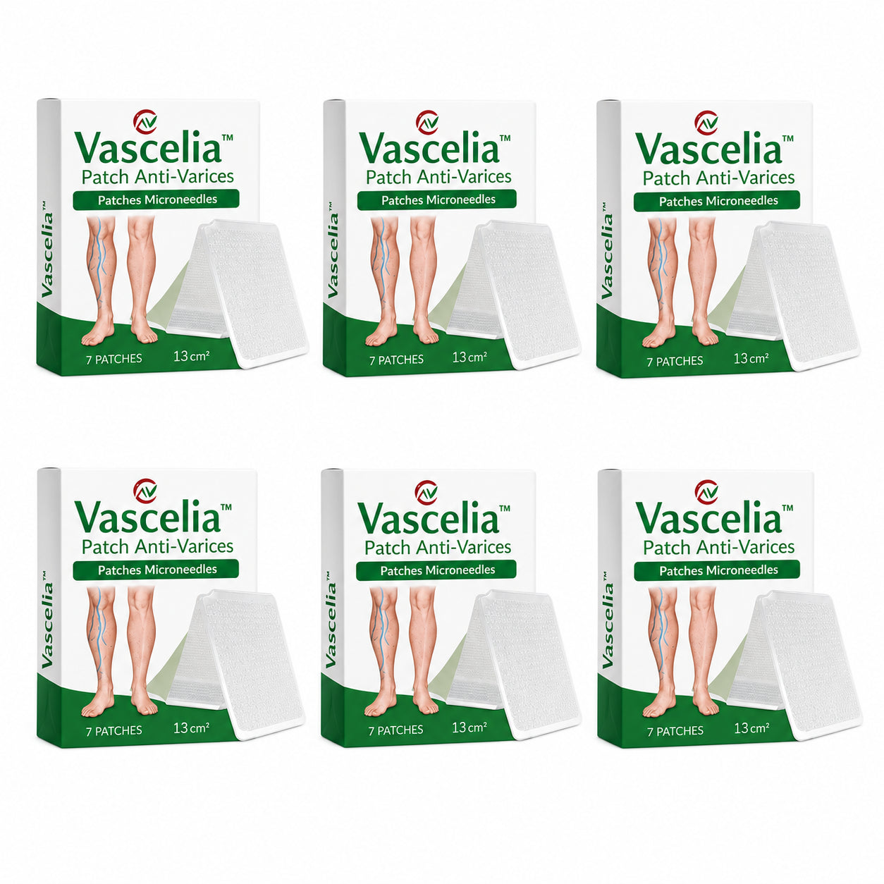 Vascelia™ Patch Anti-Varices | Éliminez les varices visibles et retrouvez des jambes lisses en 7 jours chrono !