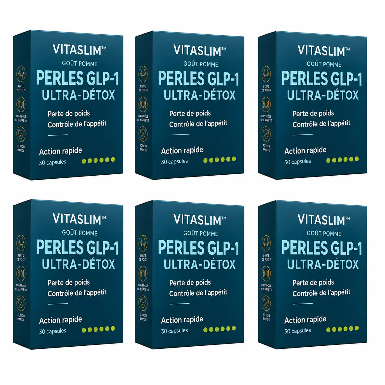 VitaSlim™ Perles GLP-1 Ultra-Détox | Élimine les toxines et fait perdre du poids en 10 minutes!