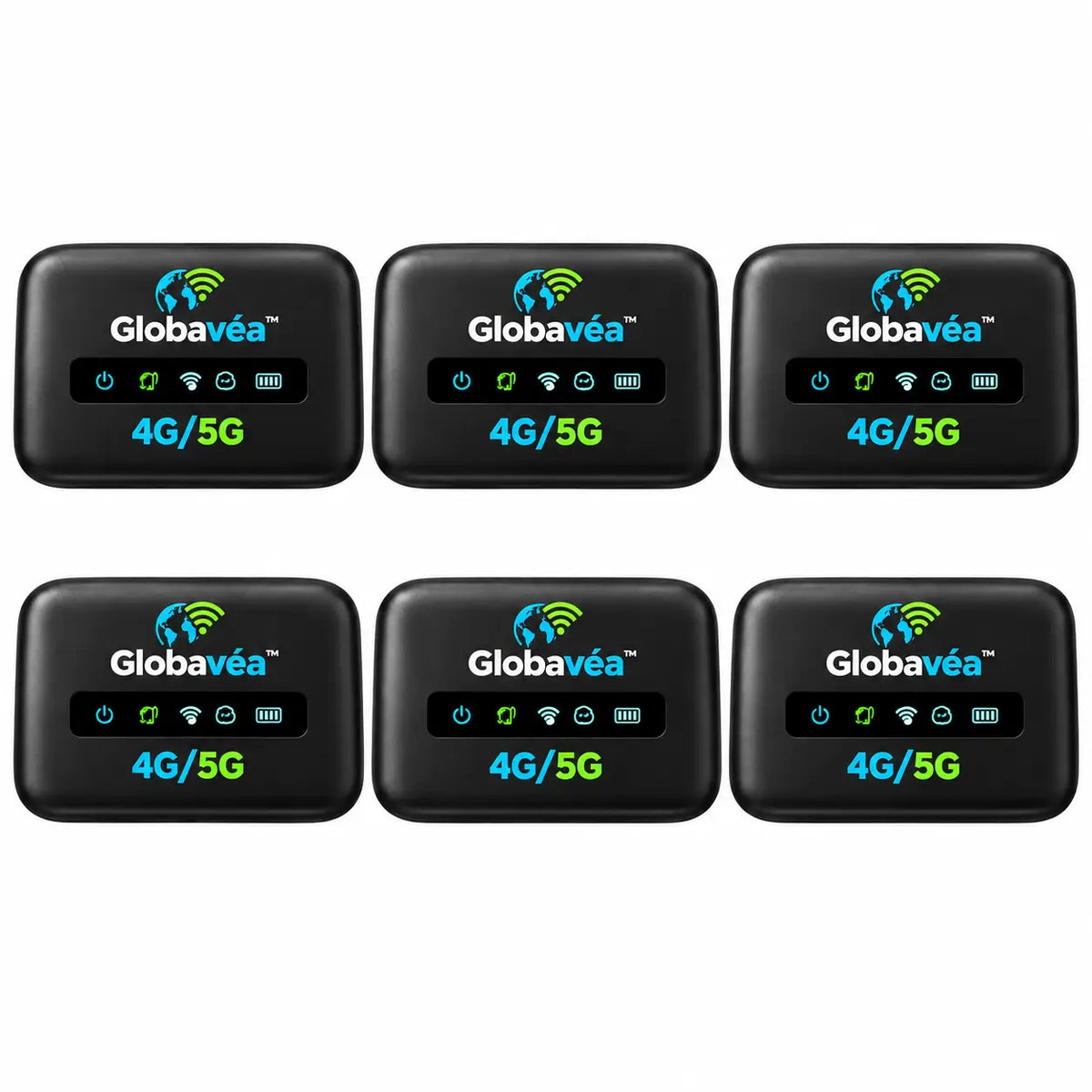 Globavéa™ Routeur WiFi Mondial | Internet 4G/5G dans 196 pays en 5 secondes chrono, sans surcoût !