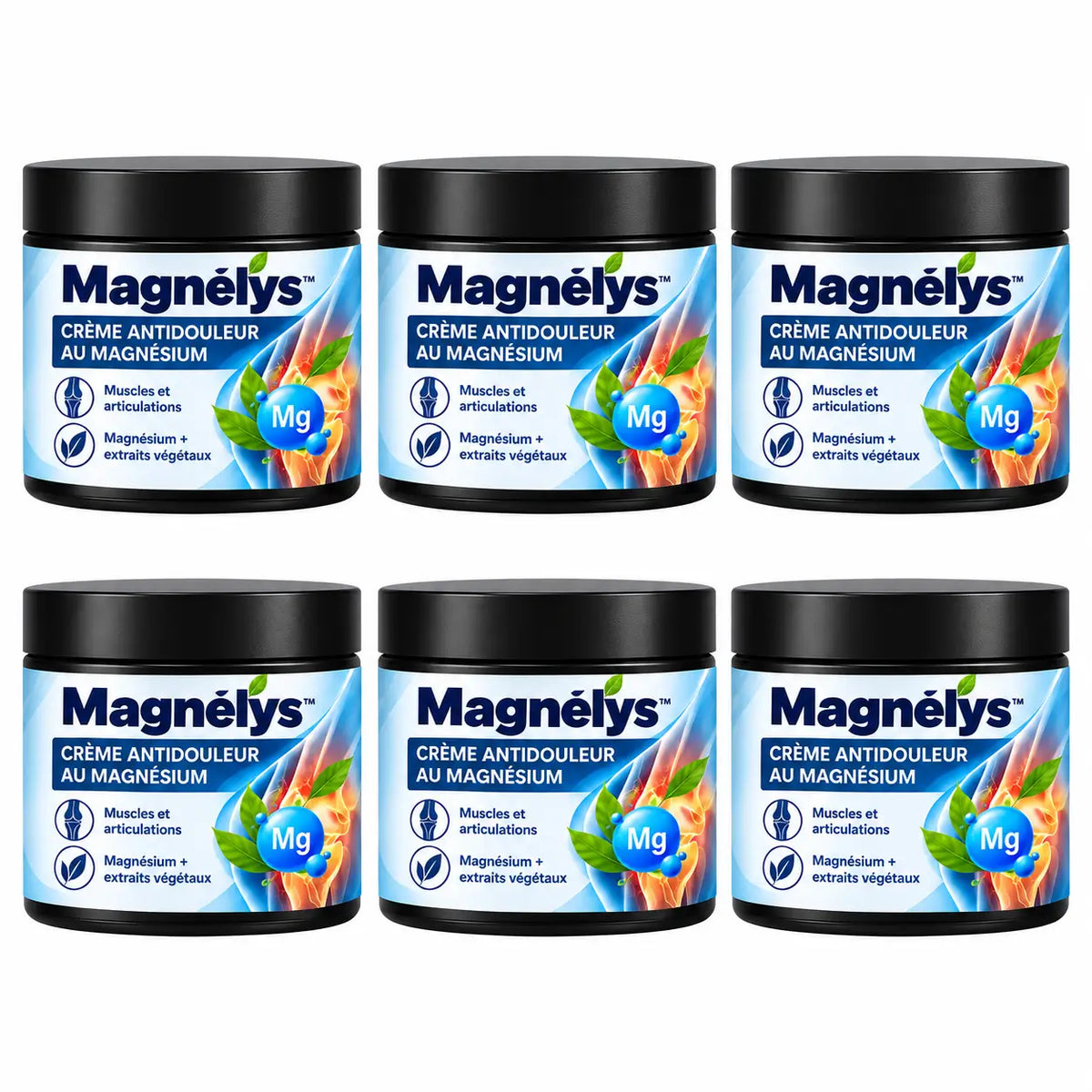 Magnélys™ Crème Antidouleur au Magnésium | Éliminez vos douleurs articulaires en 5 minutes !
