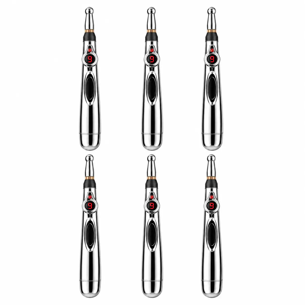 AcuPulse™ Stylo d’Acupression Électrique 3-en-1 | Soulagez tensions, contractures et douleurs musculaires en quelques minutes !