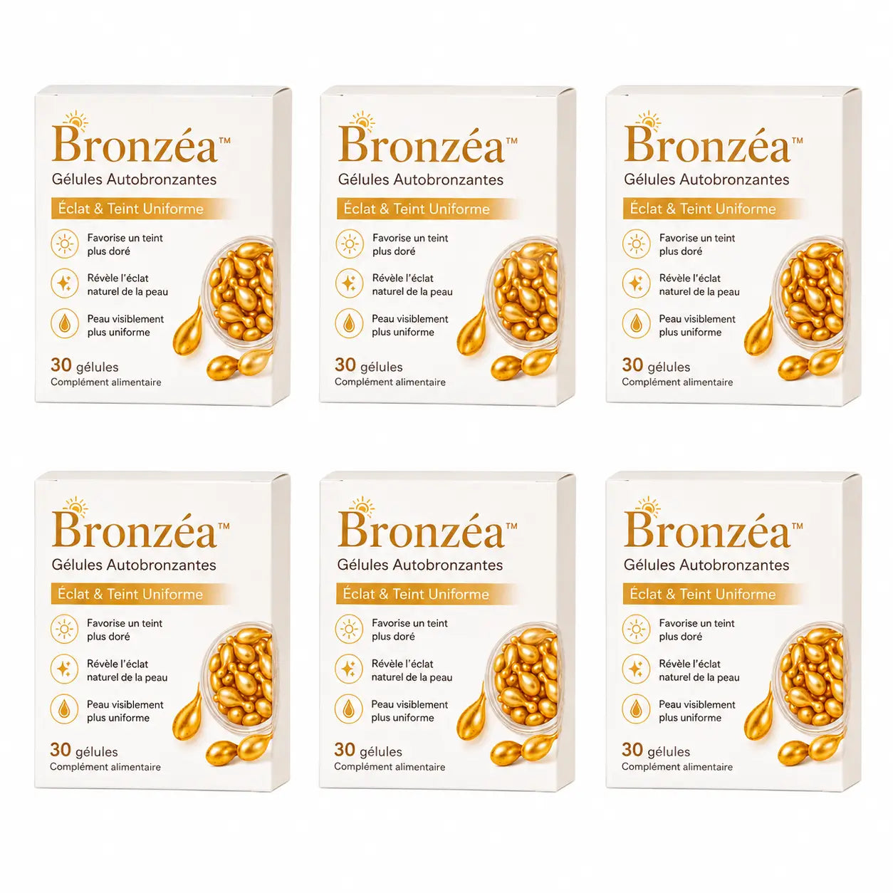 Bronzéa™ Gélules Autobronzantes