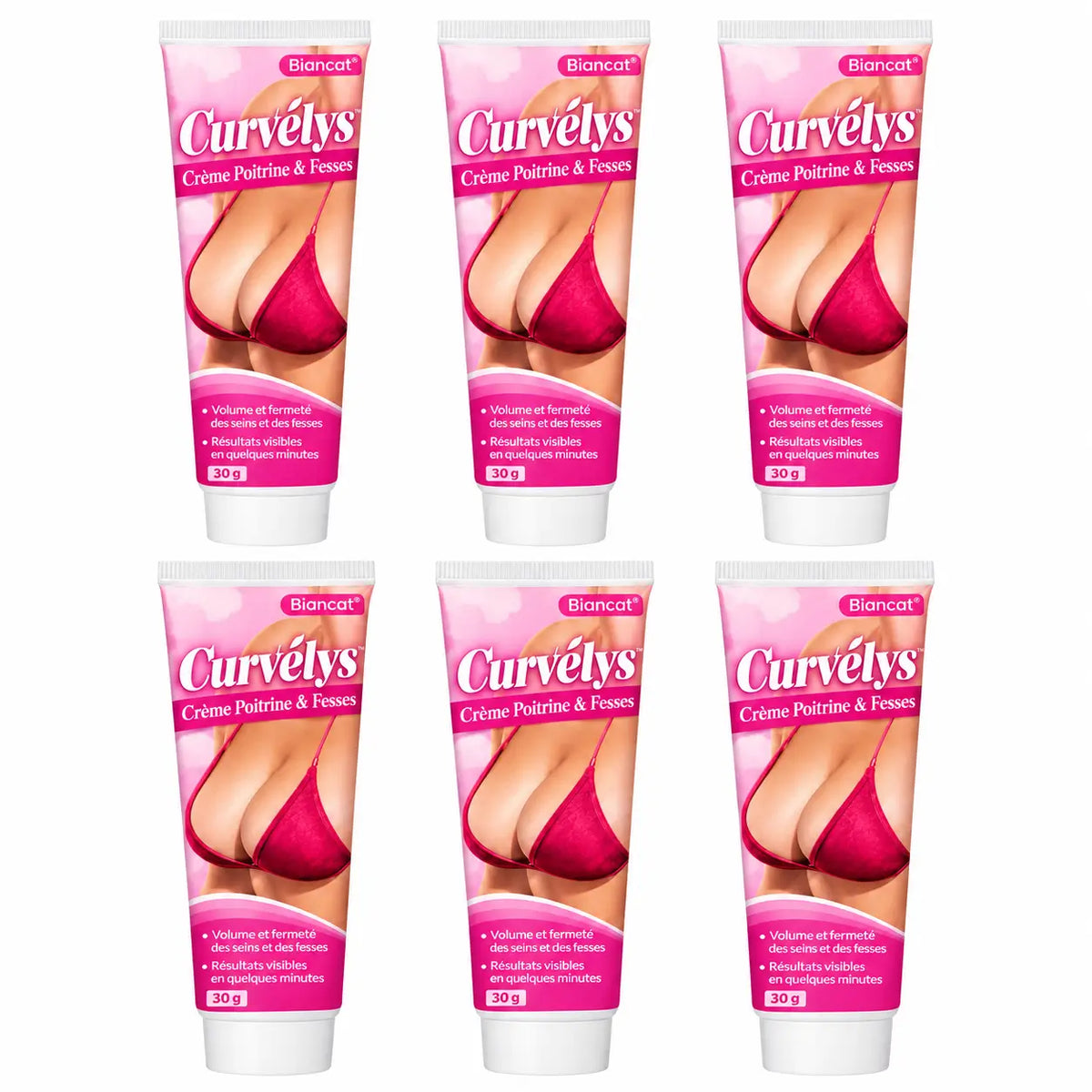 Curvélys™ Crème Poitrine & Fesses | Augmentez vos formes en quelques minutes et affichez un volume irrésistible !