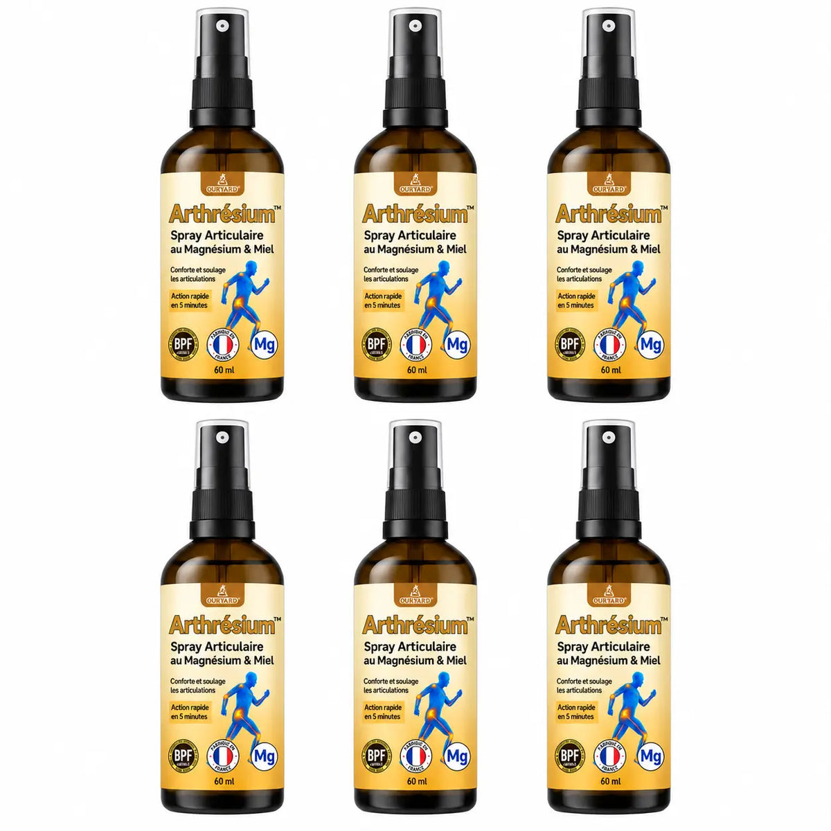 Arthrésium™ Spray Articulaire au Magnésium & Miel | Répare vos articulations douloureuses en 10 minutes!