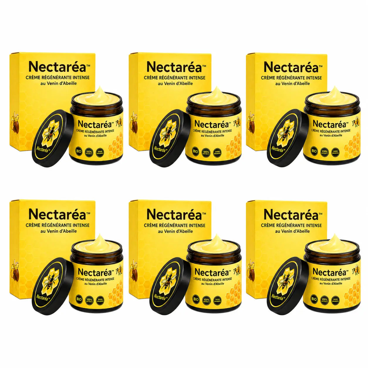 Nectaréa™ Crème Régénérante Intense | Répare et raffermit votre peau en 10 minutes !