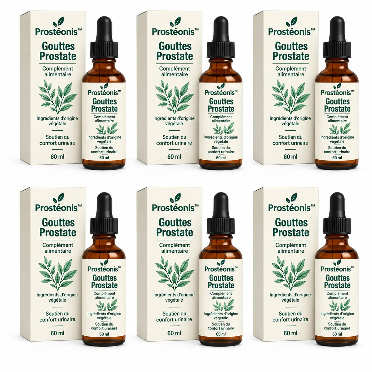 Prostéonis™ Gouttes Prostate | Retrouvez un jet puissant et dormez enfin toute la nuit sans interruption !