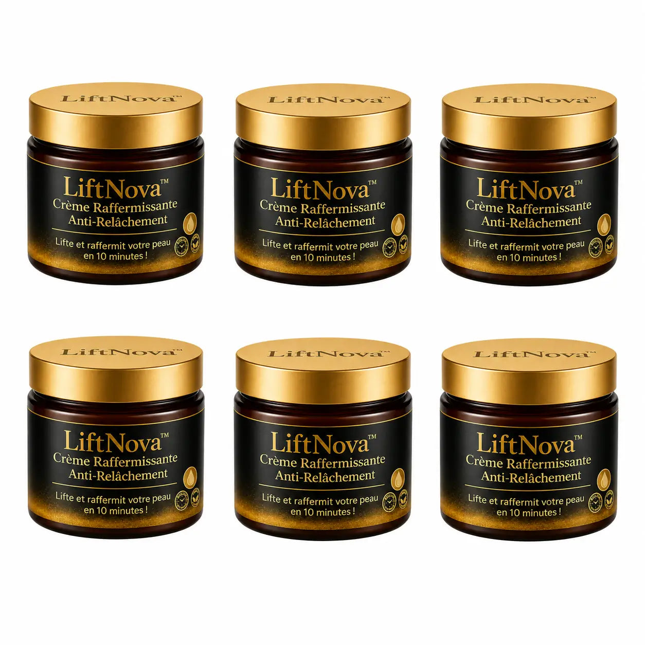 LiftNova™ Crème Raffermissante Anti-Relâchement | Lifte et raffermit votre peau en 10 minutes !