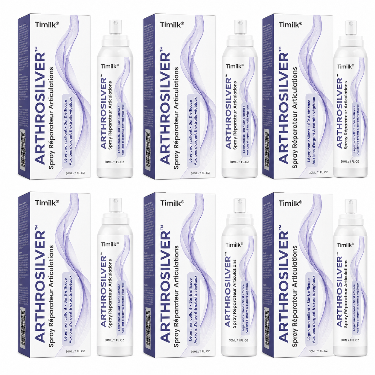 ArthroSilver™ Spray Réparateur Articulations aux Ions d’Argent | Réparez les articulations et stoppez la douleur en 3 minutes !