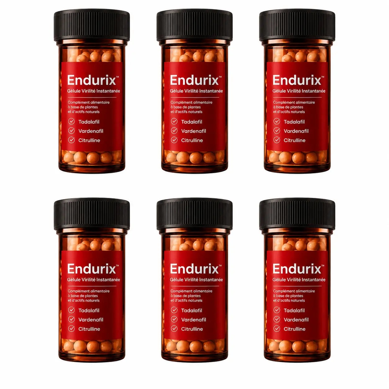 Endurix™ Gélule Virilité Instantanée | Retrouvez une érection ferme en 5 minutes, sans ordonnance !
