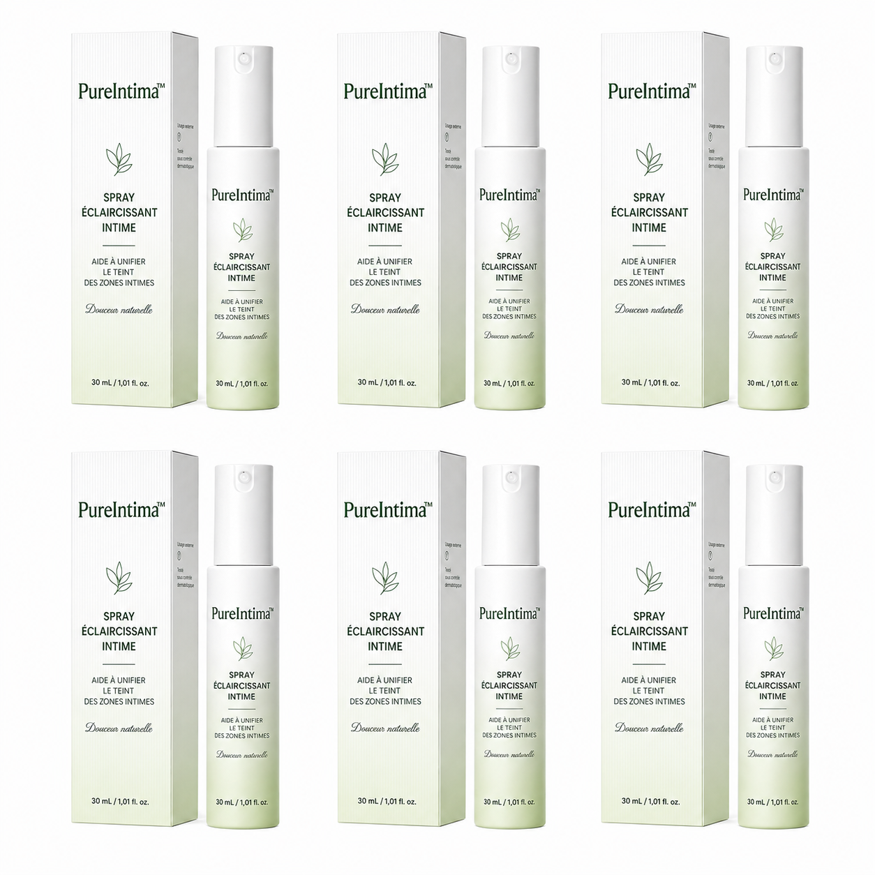 PureIntima™ Spray Éclaircissant Intime | Éclaircit et illumine votre peau intime en 10 minutes!