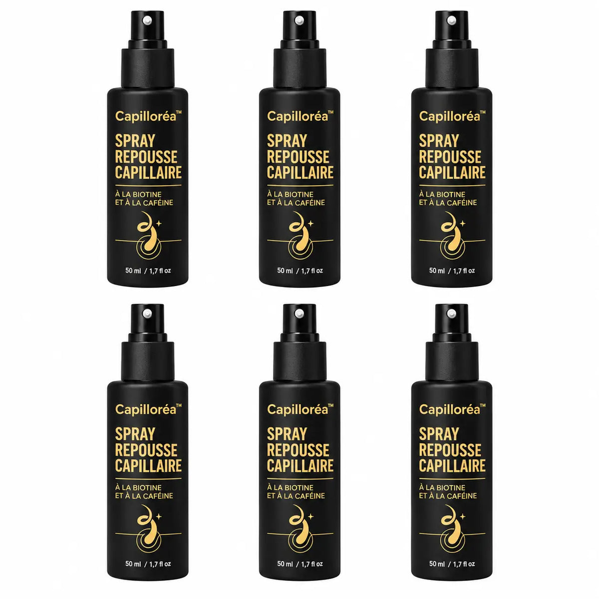 Capilloréa™ Spray Repousse Capillaire | Retrouvez des cheveux plus denses en seulement 14 jours !
