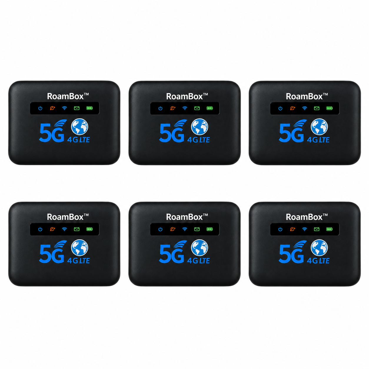 RoamBox™ Routeur Wi-Fi Mondial | Débloquez un internet ultra-rapide dans plus de 150 pays en moins de 5 secondes !