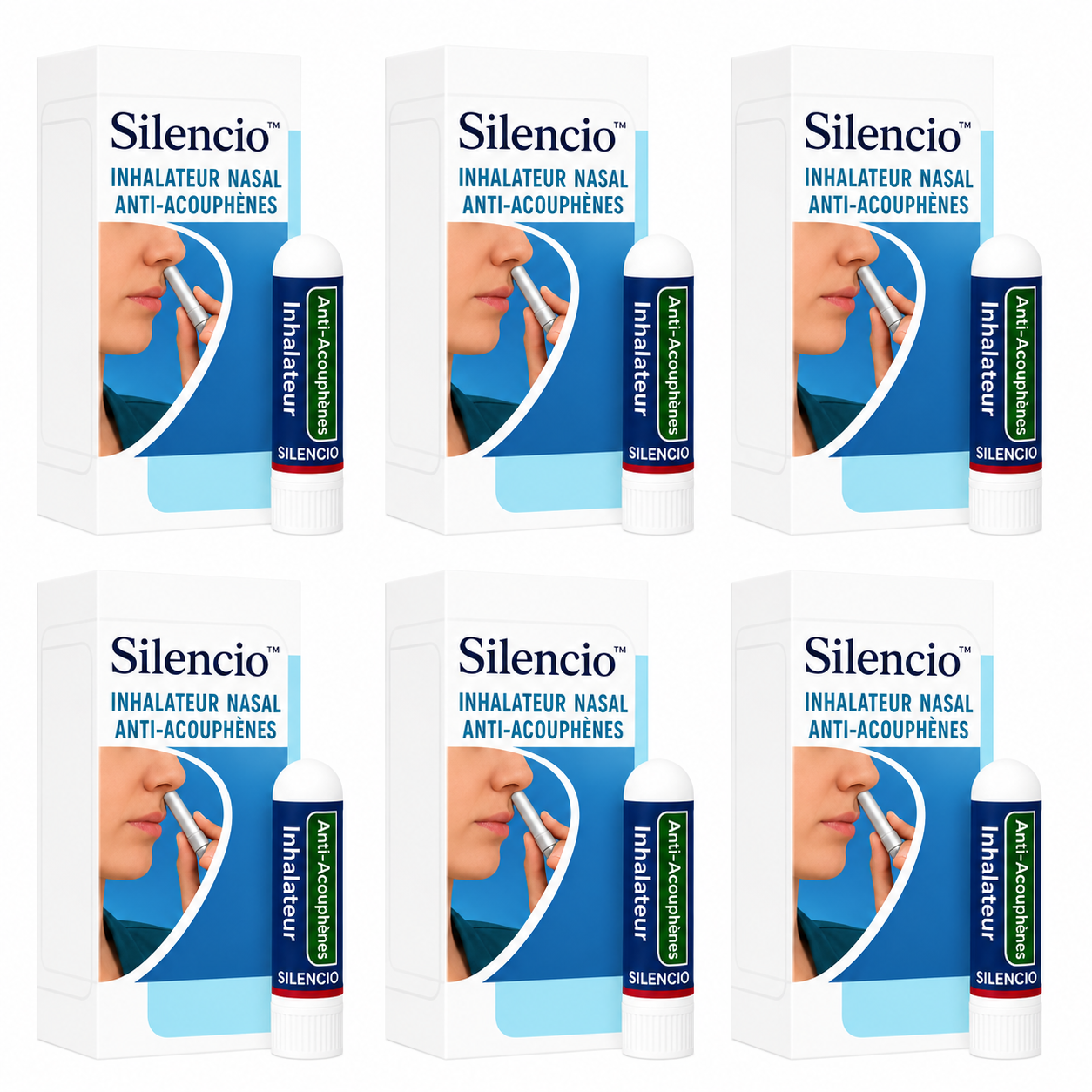 Silencio™ Inhalateur Nasal Anti-Acouphènes | Apaise et élimine les acouphènes en 5 minutes!