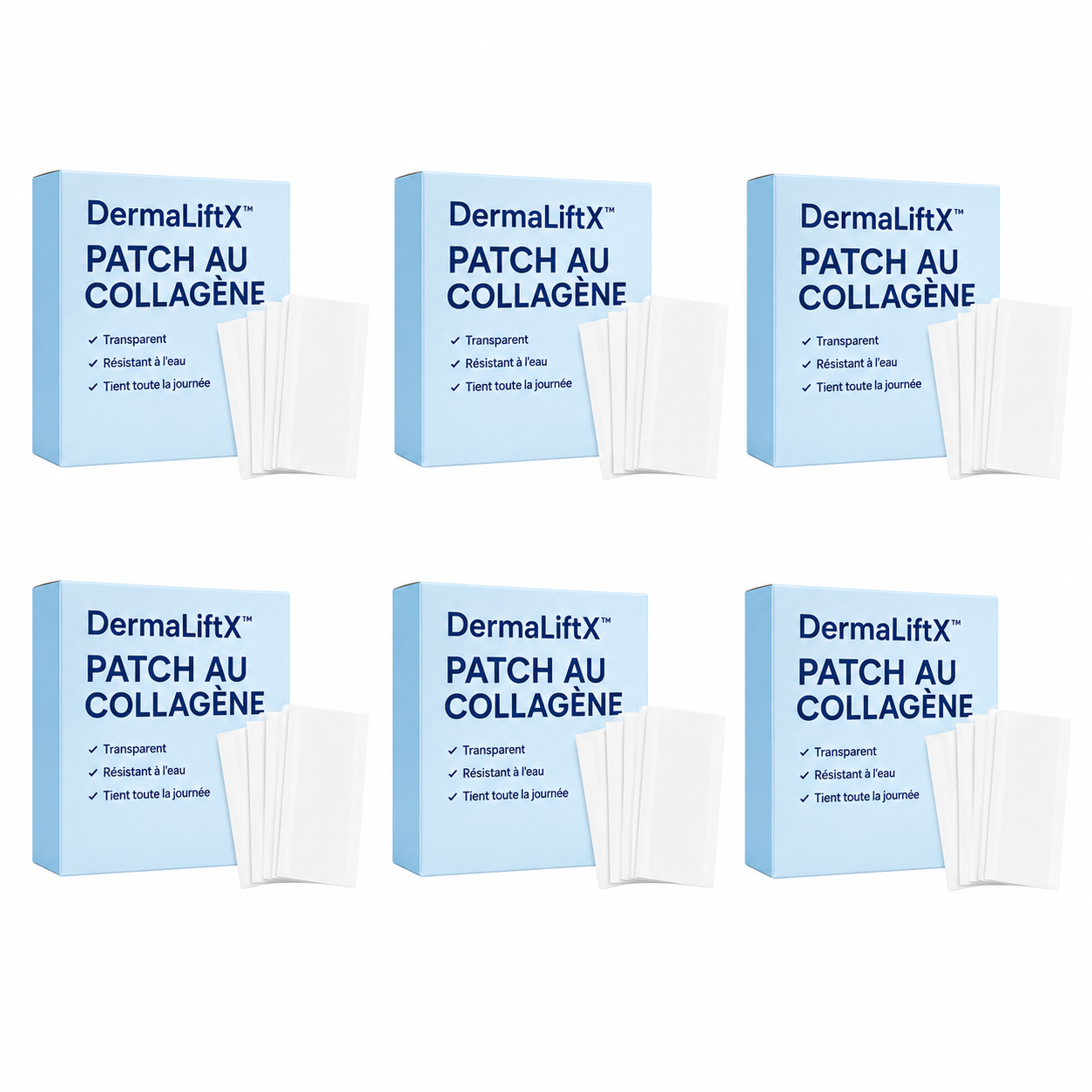 DermaLiftX™ Patch au Collagène | Raffermit la peau, lisse les rides et rajeunit votre corps instantanément !