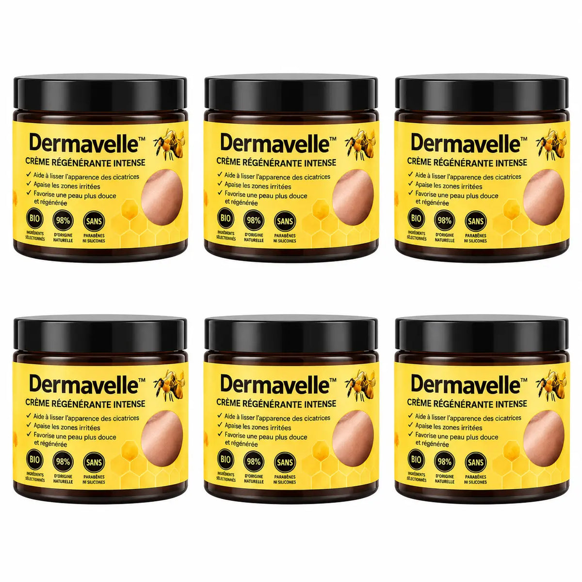 Dermavelle™ Crème Régénérante Intense | Répare et raffermit votre peau en 10 minutes !