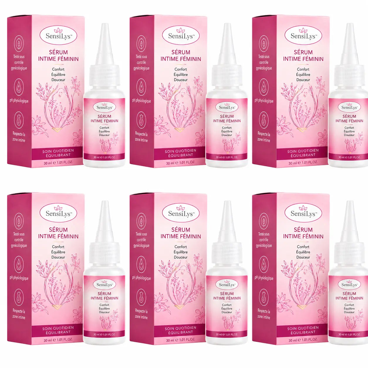 SensiLys™ Sérum Intime Féminin | Restaure la sensibilité en 90 secondes et rend le toucher plus intense !