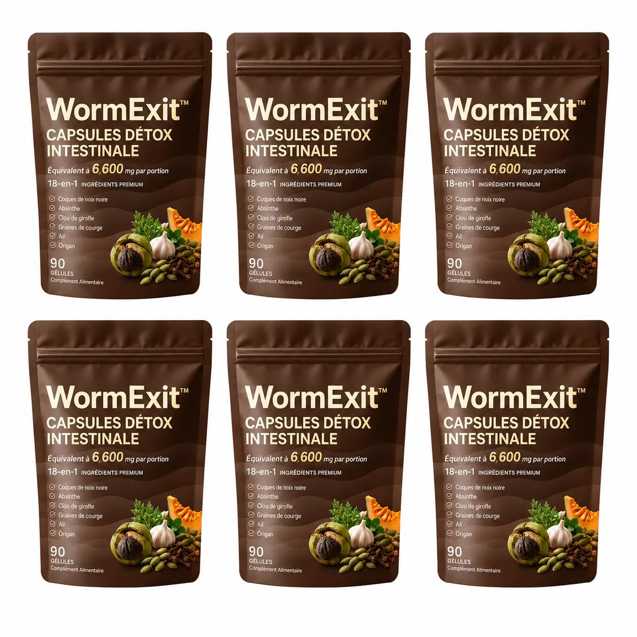 WormExit™ Capsules Détox Intestinale | Fini le ventre gonflé, la fatigue inexpliquée et le brouillard mental. Un système digestif enfin libéré des parasites en 14 jours !