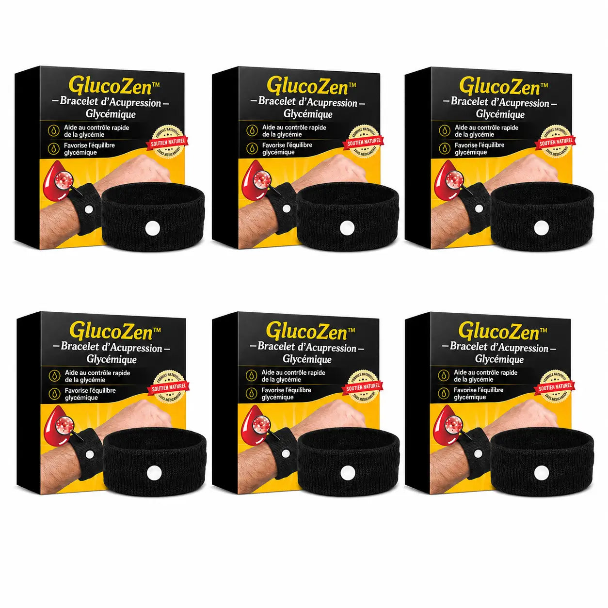 GlucoZen™ Bracelet d’Acupression Glycémique | Aidez votre corps à stabiliser le sucre et retrouvez énergie, contrôle et légèreté au quotidien !