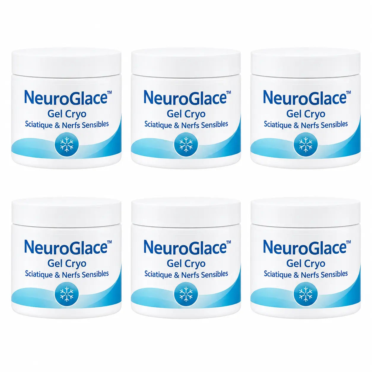 NeuroGlace™ Gel Cryo Sciatique & Nerfs Sensibles | Supprime les douleurs brûlantes et retrouvez une mobilité légère en 15 minutes !